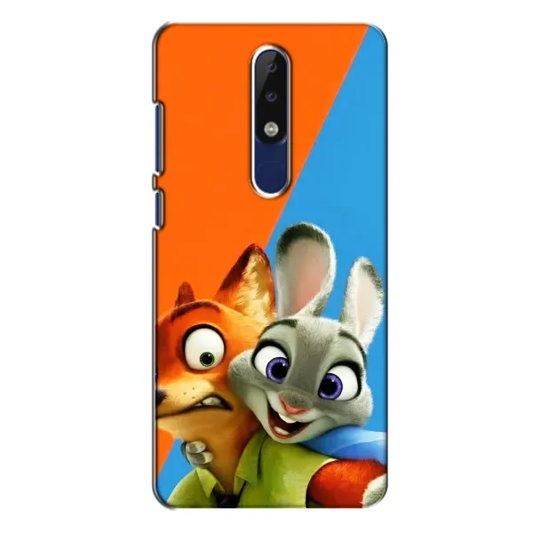Чехол с рисунком «Ник и Хопс» для Nokia 5.1 Plus (X5) Чехол с рисунком «Ник и Хопс» для Nokia 5.1 Plus (X5)