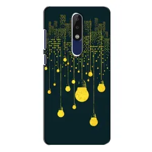 Силіконові Чохли Коханій людині для Nokia 5.1 Plus (X5) (Нічне місто)