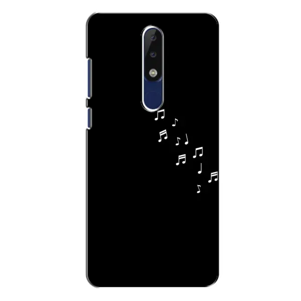 Чехол с рисунком «Ноты» для Nokia 5.1 Plus (X5) Чехол с рисунком «Ноты» для Nokia 5.1 Plus (X5)