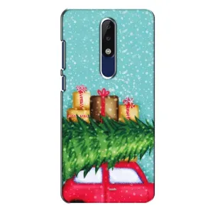 Чехол Новогодняя Елка на Nokia 5.1 Plus (X5) (Новогодние подарки)