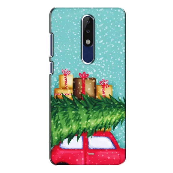 Чехол с рисунком «Новогодние подарки» для Nokia 5.1 Plus (X5) Чехол с рисунком «Новогодние подарки» для Nokia 5.1 Plus (X5)