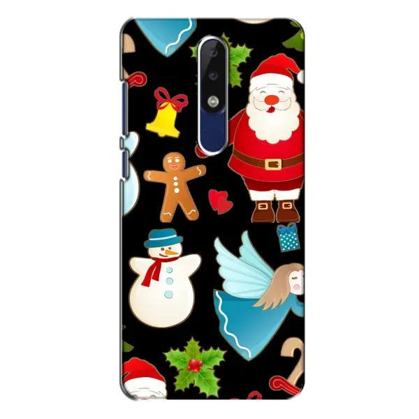 Чехол с рисунком «Новогодний дизайн» для Nokia 5.1 Plus (X5) Чехол с рисунком «Новогодний дизайн» для Nokia 5.1 Plus (X5)