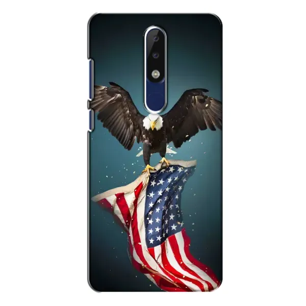 Чохол з малюнком «Орел і прапор» для Nokia 5.1 Plus (X5) Чохол з малюнком «Орел і прапор» для Nokia 5.1 Plus (X5)