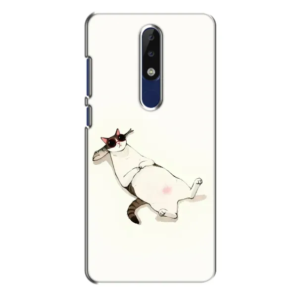 Чехол с рисунком «Отдых» для Nokia 5.1 Plus (X5) Чехол с рисунком «Отдых» для Nokia 5.1 Plus (X5)