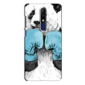 Чехлы с Пандами на Nokia 5.1 Plus (X5) (Панда боксер)