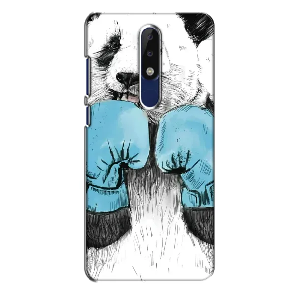 Чехол с рисунком «Панда боксер» для Nokia 5.1 Plus (X5) Чехол с рисунком «Панда боксер» для Nokia 5.1 Plus (X5)