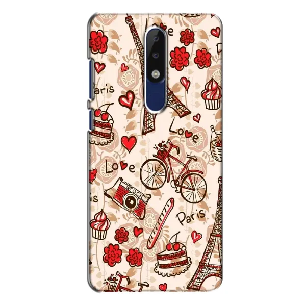 Чехол с рисунком «Париж мечта» для Nokia 5.1 Plus (X5) Чехол с рисунком «Париж мечта» для Nokia 5.1 Plus (X5)