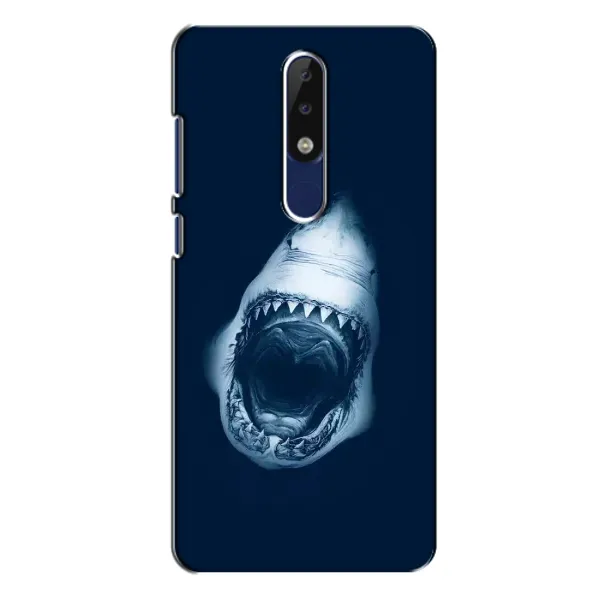 Чехол с рисунком «Пасть Акулы» для Nokia 5.1 Plus (X5) Чехол с рисунком «Пасть Акулы» для Nokia 5.1 Plus (X5)