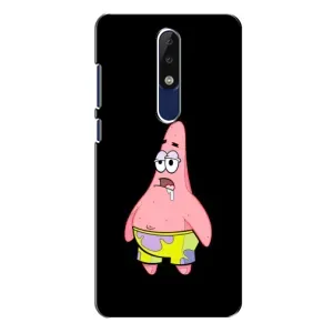 Чехлы с Патриком на Nokia 5.1 Plus (X5) (Патрик завис)