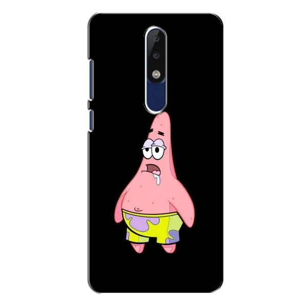Чохол з малюнком «Патрік завис» для Nokia 5.1 Plus (X5) Чохол з малюнком «Патрік завис» для Nokia 5.1 Plus (X5)