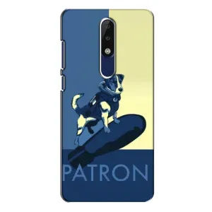 Чехол с принтом Собаки Патрон для Nokia 5.1 Plus (X5) (Patron)