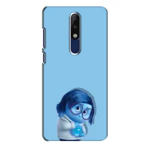 Чехол Головоломка для Nokia 5.1 Plus (X5) - (AlphaPrint) (Печаль)