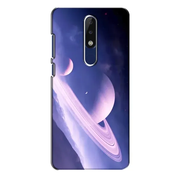 Чехол с рисунком «Планета в космосе» для Nokia 5.1 Plus (X5) Чехол с рисунком «Планета в космосе» для Nokia 5.1 Plus (X5)