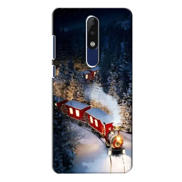 Чехол с рисунком «Поезд» для Nokia 5.1 Plus (X5) Чехол с рисунком «Поезд» для Nokia 5.1 Plus (X5)