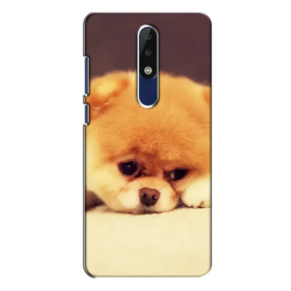 Чехол с рисунком «Померанский шпиц» для Nokia 5.1 Plus (X5) Чехол с рисунком «Померанский шпиц» для Nokia 5.1 Plus (X5)