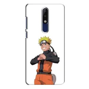Чехлы с принтом Наруто на Nokia 5.1 Plus (X5) (Радосный Наруто)