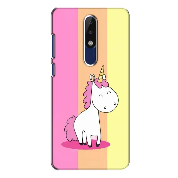 Чехол с рисунком «Радужный Единорог» для Nokia 5.1 Plus (X5) Чехол с рисунком «Радужный Единорог» для Nokia 5.1 Plus (X5)