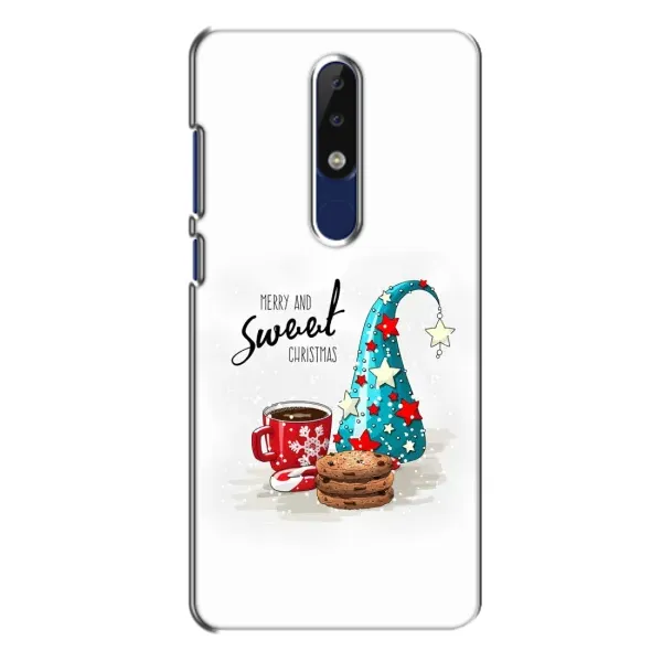 Чехол с рисунком «Рождество» для Nokia 5.1 Plus (X5) Чехол с рисунком «Рождество» для Nokia 5.1 Plus (X5)