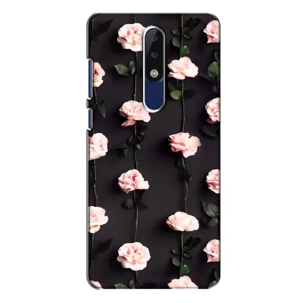 Чехол с рисунком «Розы» для Nokia 5.1 Plus (X5) Чехол с рисунком «Розы» для Nokia 5.1 Plus (X5)