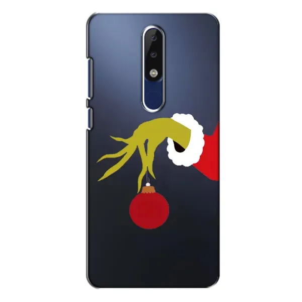 Чехол с рисунком «Рука Гринча» для Nokia 5.1 Plus (X5) Чехол с рисунком «Рука Гринча» для Nokia 5.1 Plus (X5)