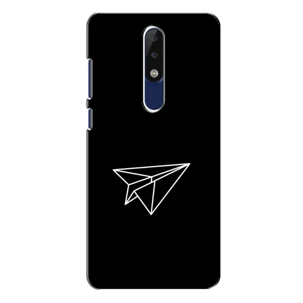 Чехол с рисунком «Самолетик» для Nokia 5.1 Plus (X5) Чехол с рисунком «Самолетик» для Nokia 5.1 Plus (X5)