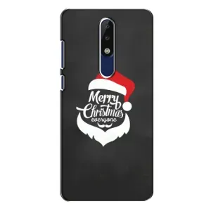 Чехол Санта Клаус для Nokia 5.1 Plus (X5) (Санта Крисмас)