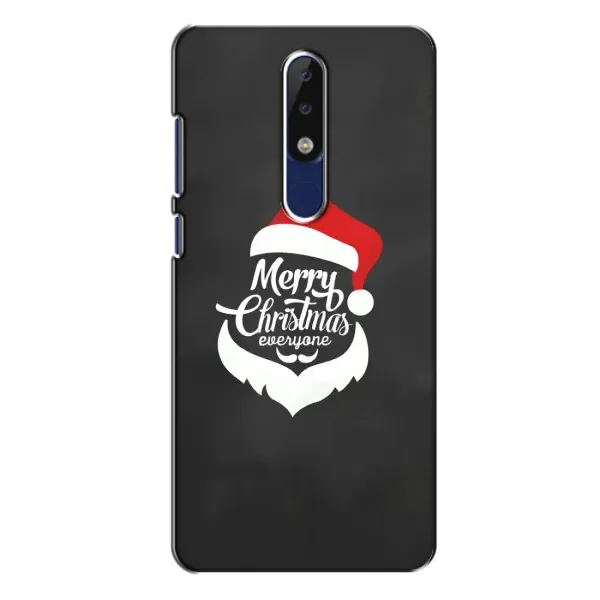 Чехол с рисунком «Санта Крисмас» для Nokia 5.1 Plus (X5)