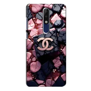 Чехол (Dior, Prada, YSL, Chanel) для Nokia 5.1 Plus (X5) (Шанель)