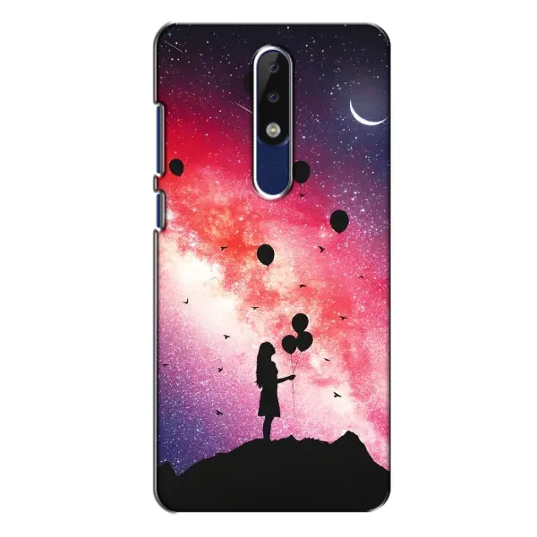 Чехол с рисунком «Шарики в небе» для Nokia 5.1 Plus (X5) Чехол с рисунком «Шарики в небе» для Nokia 5.1 Plus (X5)