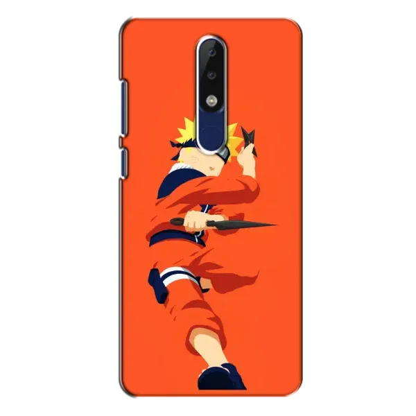 Чехол с рисунком «Силуэт Наруто» для Nokia 5.1 Plus (X5) Чехол с рисунком «Силуэт Наруто» для Nokia 5.1 Plus (X5)