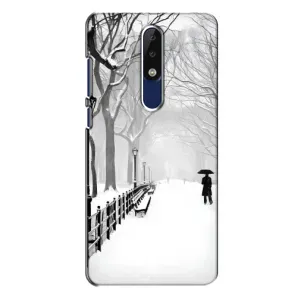 Чехлы на Новый Год Nokia 5.1 Plus (X5) (Снегом замело)
