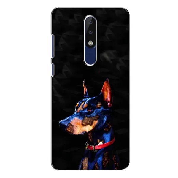 Чехол с рисунком «Собака Мопс» для Nokia 5.1 Plus (X5) Чехол с рисунком «Собака Мопс» для Nokia 5.1 Plus (X5)