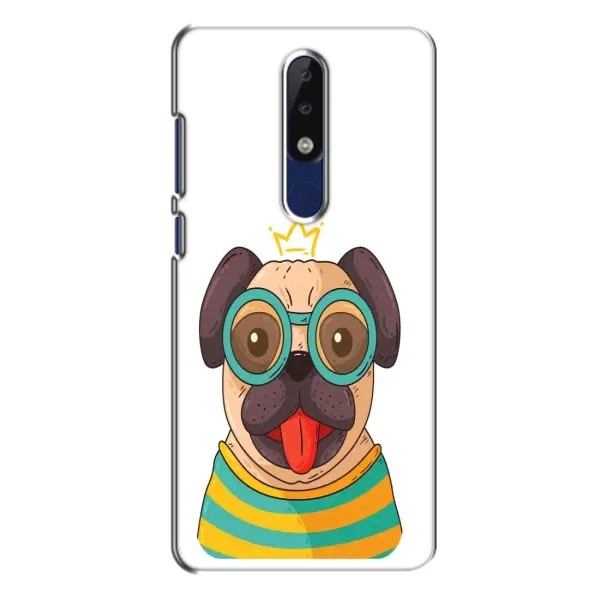 Чехол с рисунком «Собака Король» для Nokia 5.1 Plus (X5) Чехол с рисунком «Собака Король» для Nokia 5.1 Plus (X5)