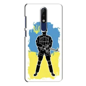 Патриотические Чехлы для Нокиа 5.1 Плюс (Солдат Украины)