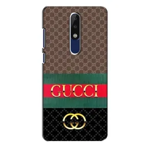 Чохли бренд ГУЧЧІ для Nokia 5.1 Plus (X5) (Стиль GUCCI)