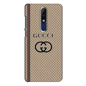 Чохли бренд ГУЧЧІ для Nokia 5.1 Plus (X5) (Стиль Гуччі)