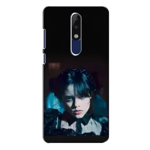 Чехлы с принтом Уэнсдей на Nokia 5.1 Plus (X5) (Танец Уэнсдей)