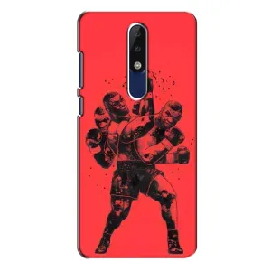 Чехлы с принтом Спортивная тематика для Nokia 5.1 Plus (X5) (Тайсон Бокс)