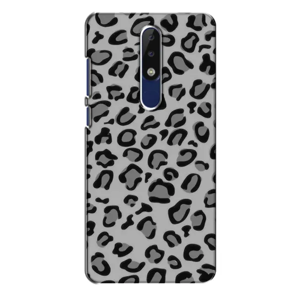 Чехол с рисунком «Темный леопрад» для Nokia 5.1 Plus (X5) Чехол с рисунком «Темный леопрад» для Nokia 5.1 Plus (X5)
