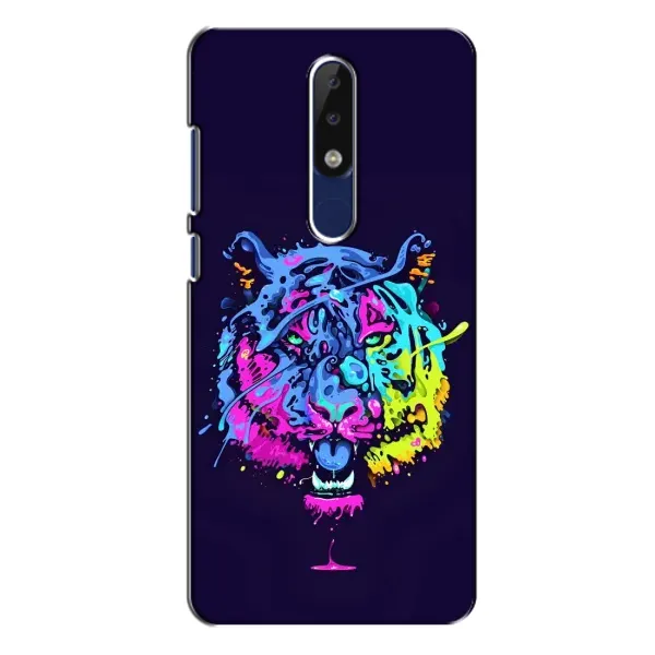 Чехол с рисунком «Тигр-Арт» для Nokia 5.1 Plus (X5) Чехол с рисунком «Тигр-Арт» для Nokia 5.1 Plus (X5)