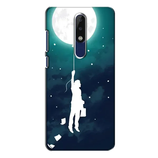 Чехол с рисунком «To The moon» для Nokia 5.1 Plus (X5) Чехол с рисунком «To The moon» для Nokia 5.1 Plus (X5)