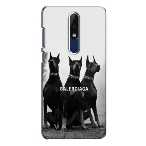 Чехол ДОБЕРМАН для Nokia 5.1 Plus (X5) (Три добермана)