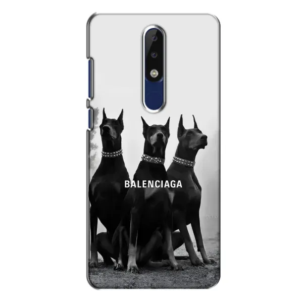 Чехол с рисунком «Три добермана» для Nokia 5.1 Plus (X5) Чехол с рисунком «Три добермана» для Nokia 5.1 Plus (X5)
