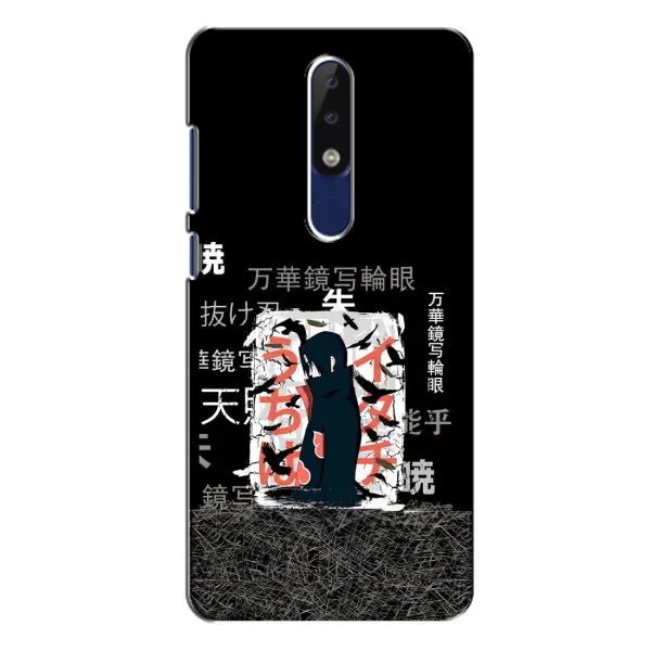 Чехол с рисунком «УчихаИтачи» для Nokia 5.1 Plus (X5) Чехол с рисунком «УчихаИтачи» для Nokia 5.1 Plus (X5)