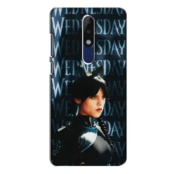 Чохол з малюнком «Вендсдей з ушками» для Nokia 5.1 Plus (X5) Чохол з малюнком «Вендсдей з ушками» для Nokia 5.1 Plus (X5)