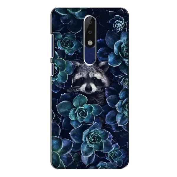 Чехол с рисунком «В цветах» для Nokia 5.1 Plus (X5) Чехол с рисунком «В цветах» для Nokia 5.1 Plus (X5)