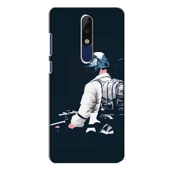 Чехол с рисунком «В экиперовке» для Nokia 5.1 Plus (X5) Чехол с рисунком «В экиперовке» для Nokia 5.1 Plus (X5)