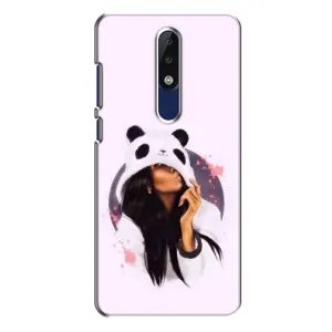 Чехол Стильные девушки на Nokia 5.1 Plus (X5) (В пижаме)