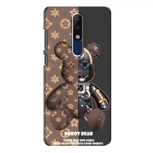 Силіконовий чохол для Nokia 5.1 Plus (X5) (Ведметик Луі Віттон)