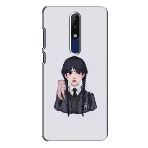 Чехлы с принтом Уэнсдей на Nokia 5.1 Plus (X5) (Вещь Венсдей)
